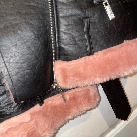 JouJou Leather Faux Fur Jacket - Picture 2 of 7